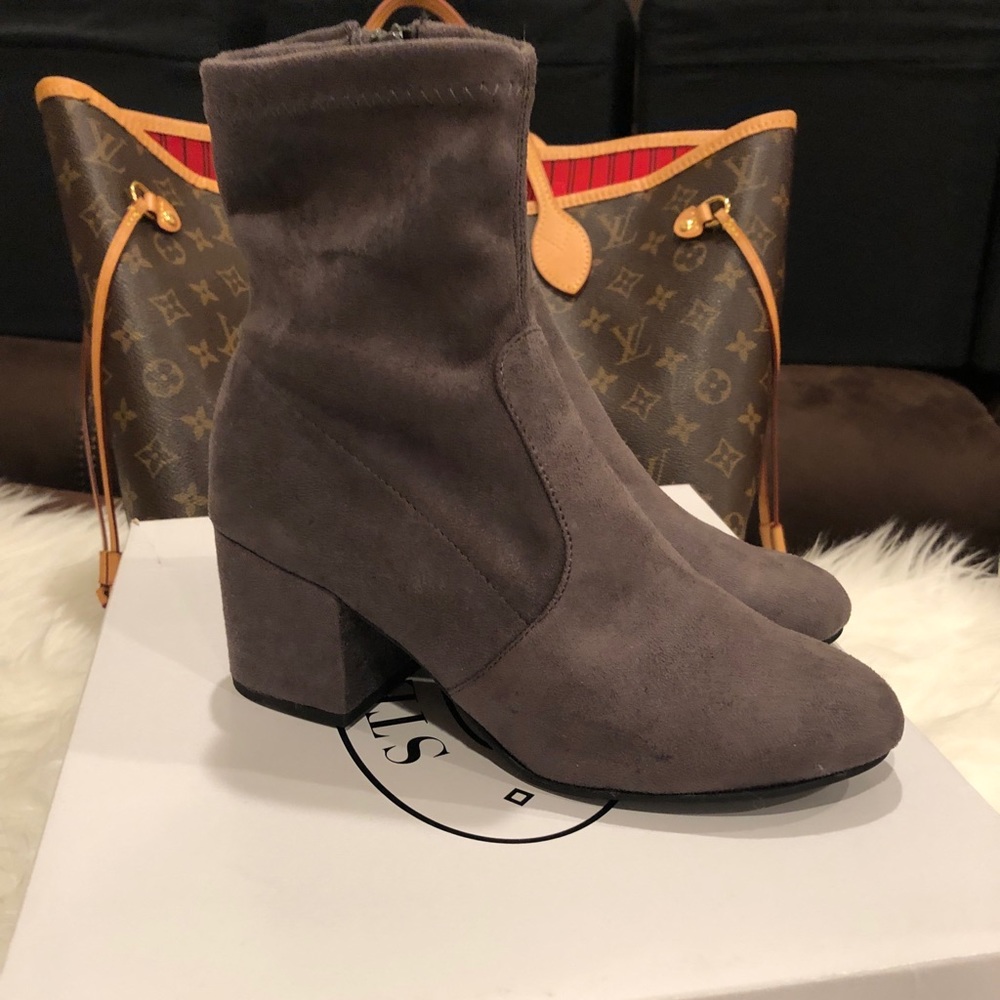 Suede Steve Madden Booties